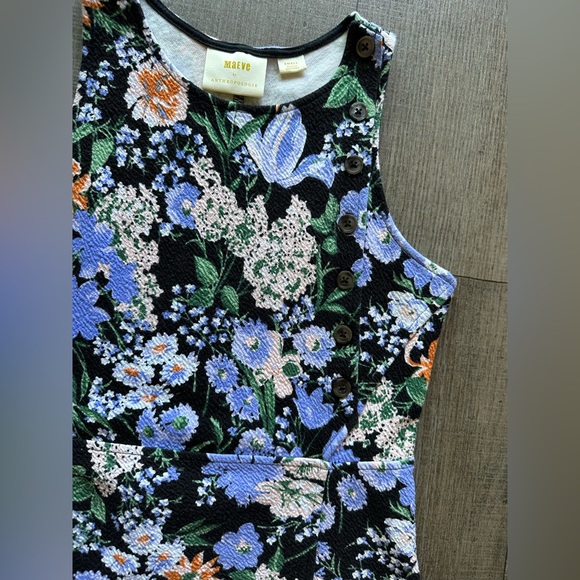 Maeve by anthro floral button tank size S NWOT - Picture 7 of 7